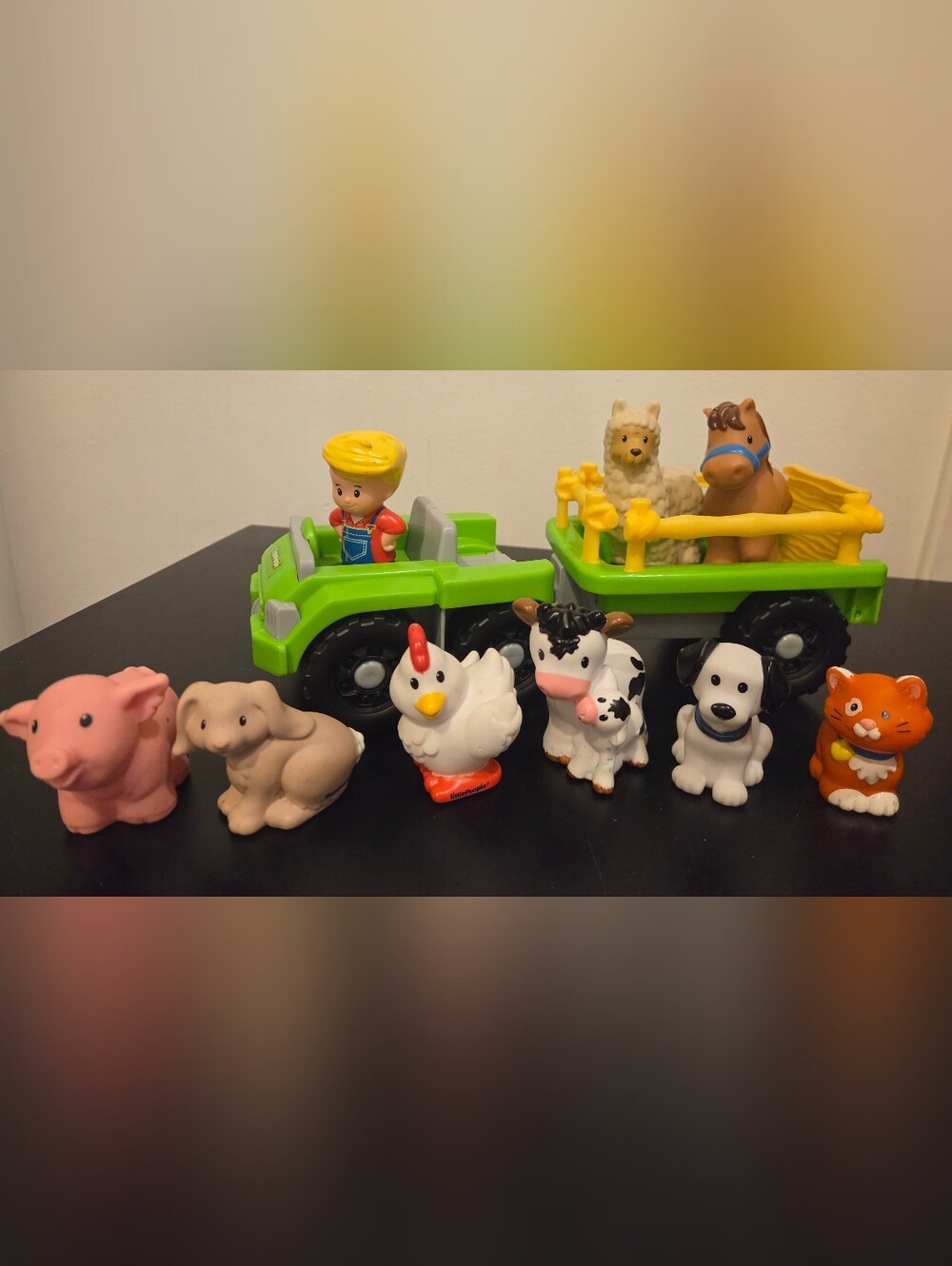 Little People Farm Animals With Tractor And Farmer Eddie